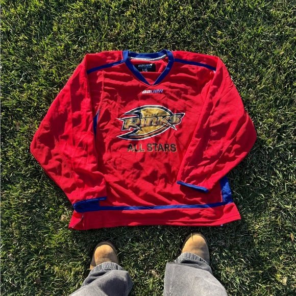 Bauer Other - Y2K BAUER Rinks Jersey NWT